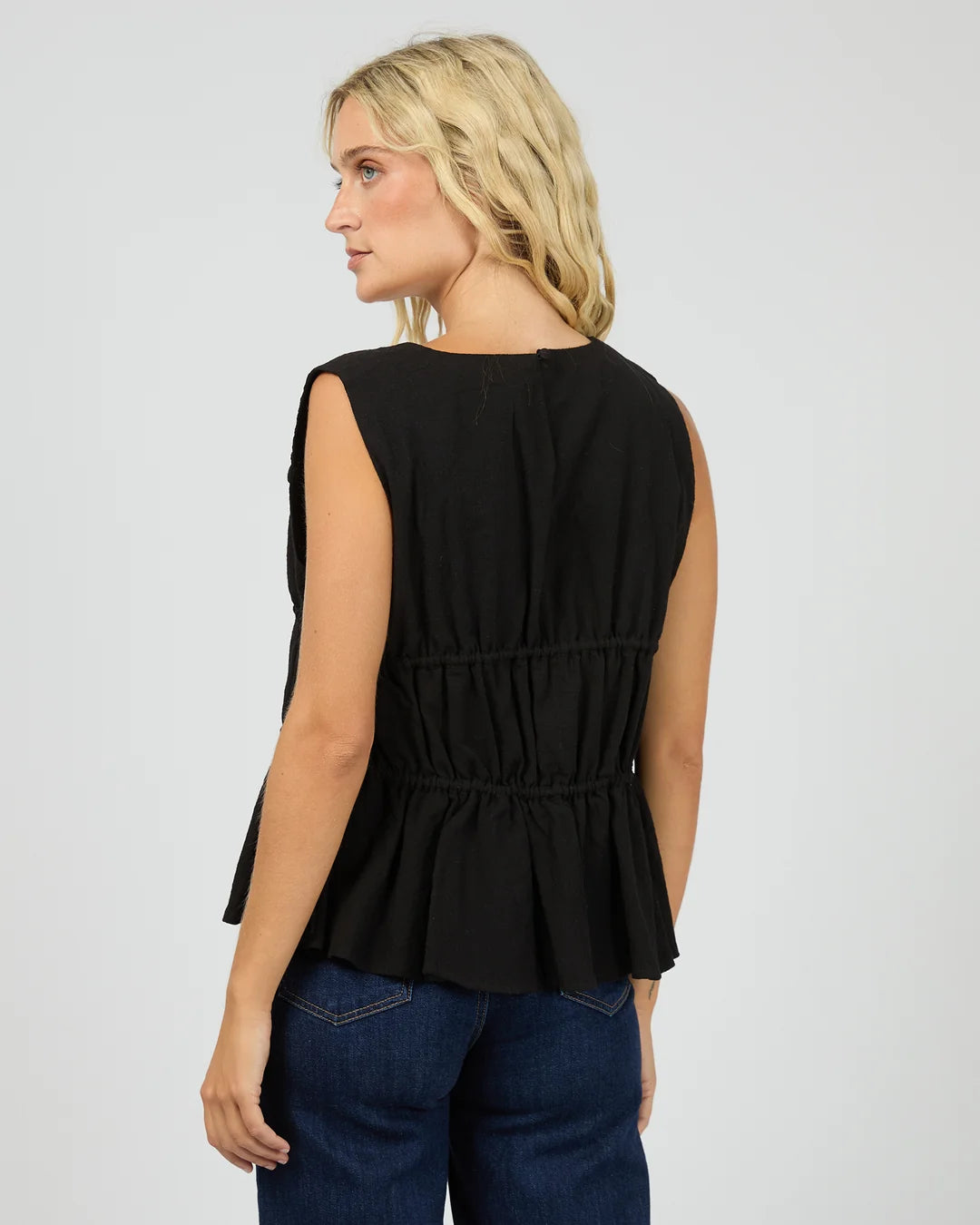 AAE HEIDI RUCHED TOP