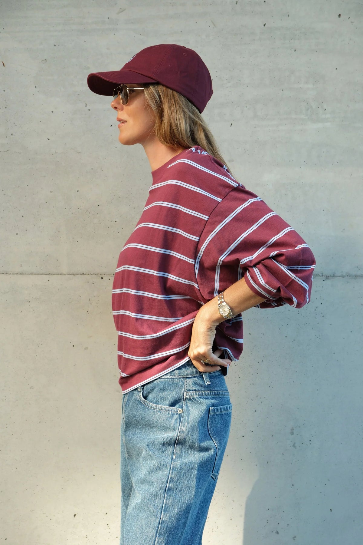 BEAU LONG SLEEVE SLOUCHY TEE