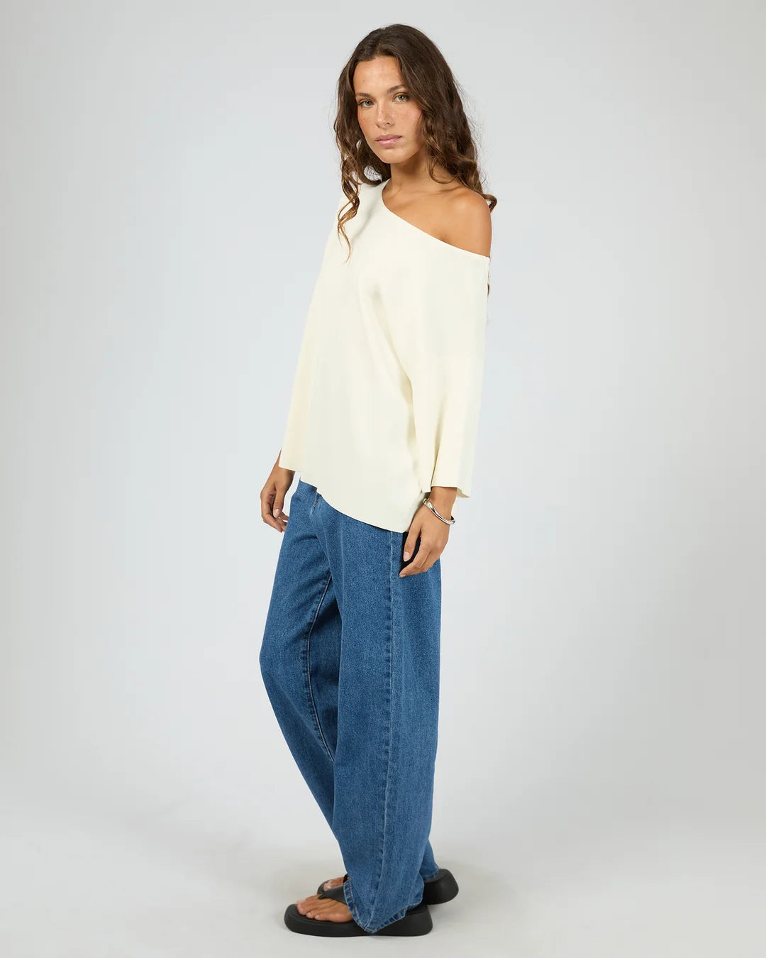 OLLIE OFF SHOULDER KNIT TOP