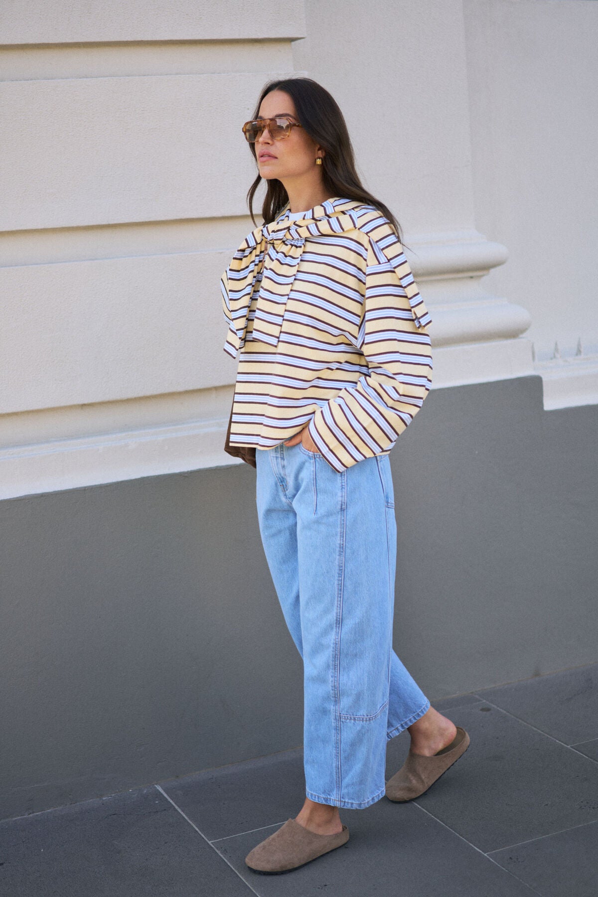 BEAU LONG SLEEVE SLOUCHY TEE