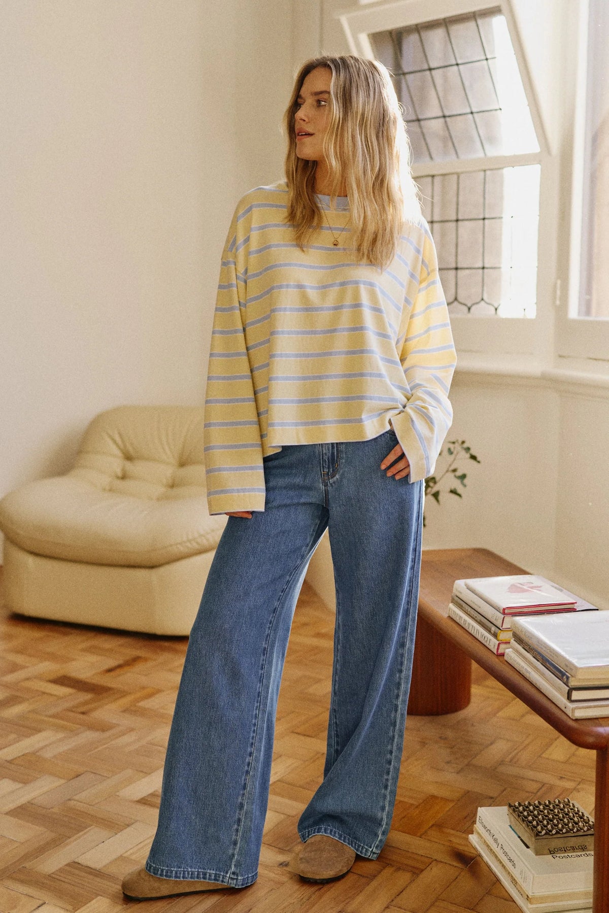 BEAU LONG SLEEVE SLOUCHY TEE