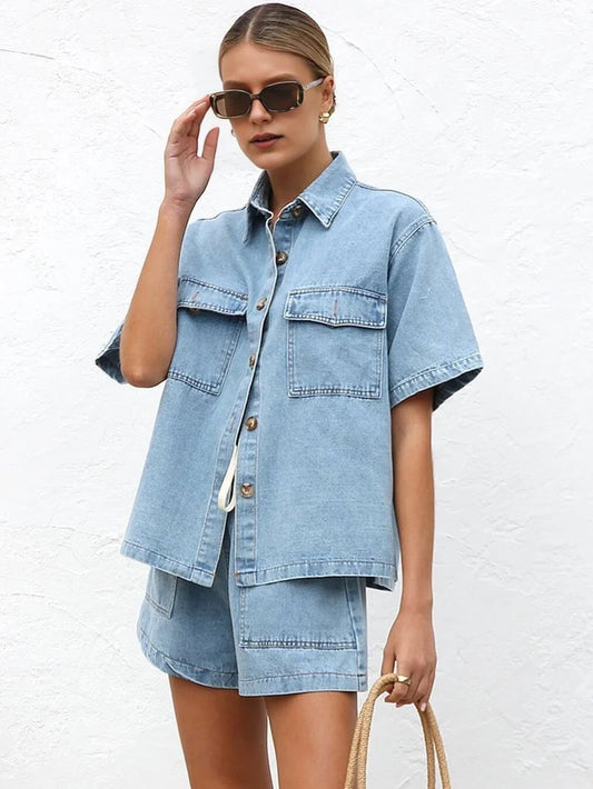 SHELBY DENIM SHIRT