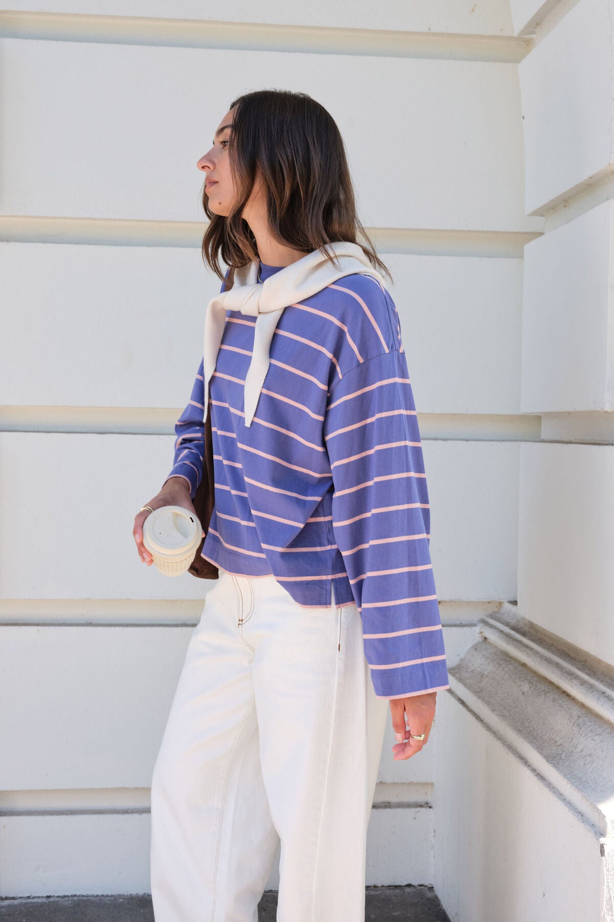 BEAU LONG SLEEVE SLOUCHY TEE