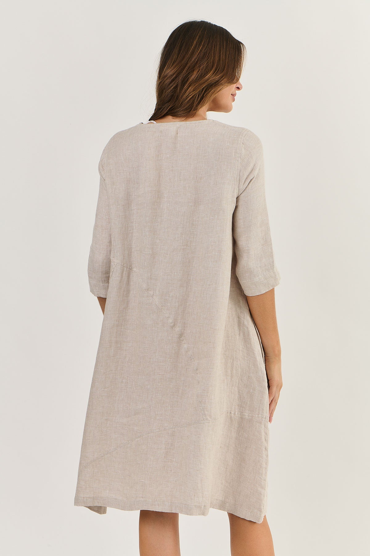 GA519 DUNE LINEN DRESS