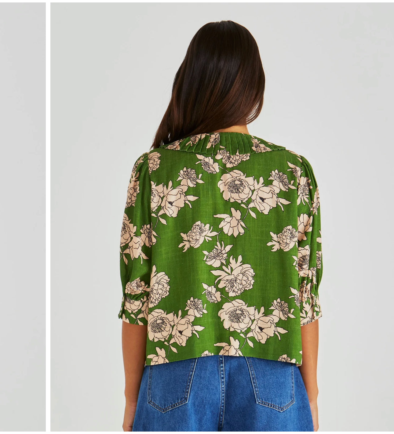 ANTONIE PLEATED BLOUSE