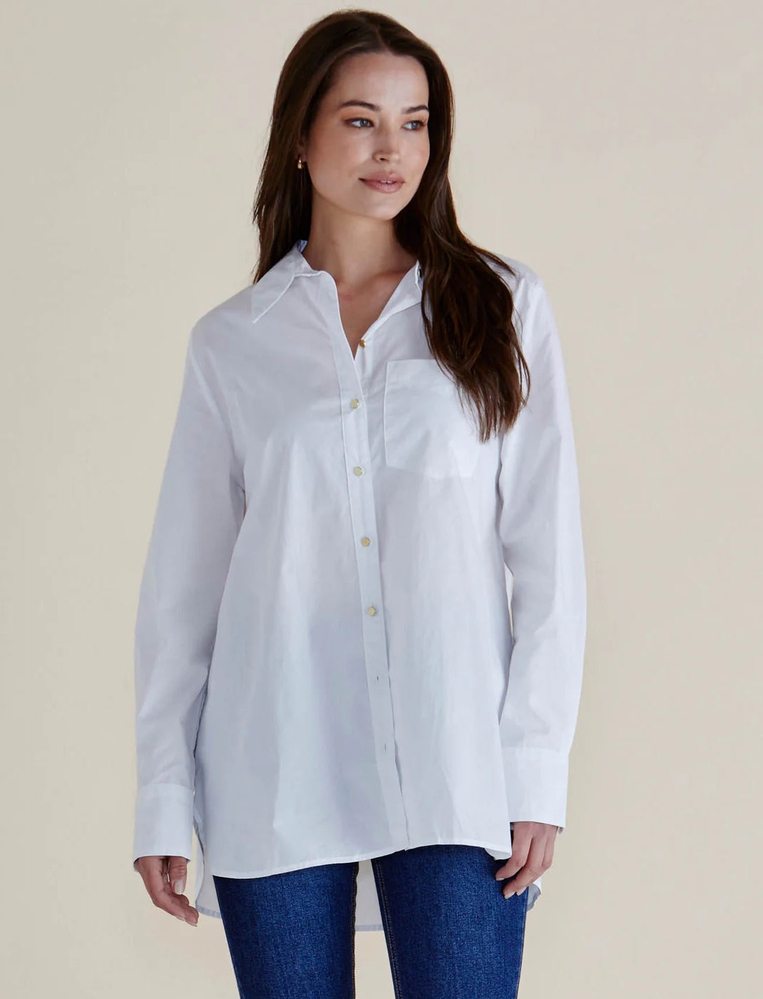 SHELLIE POPLIN SHIRT