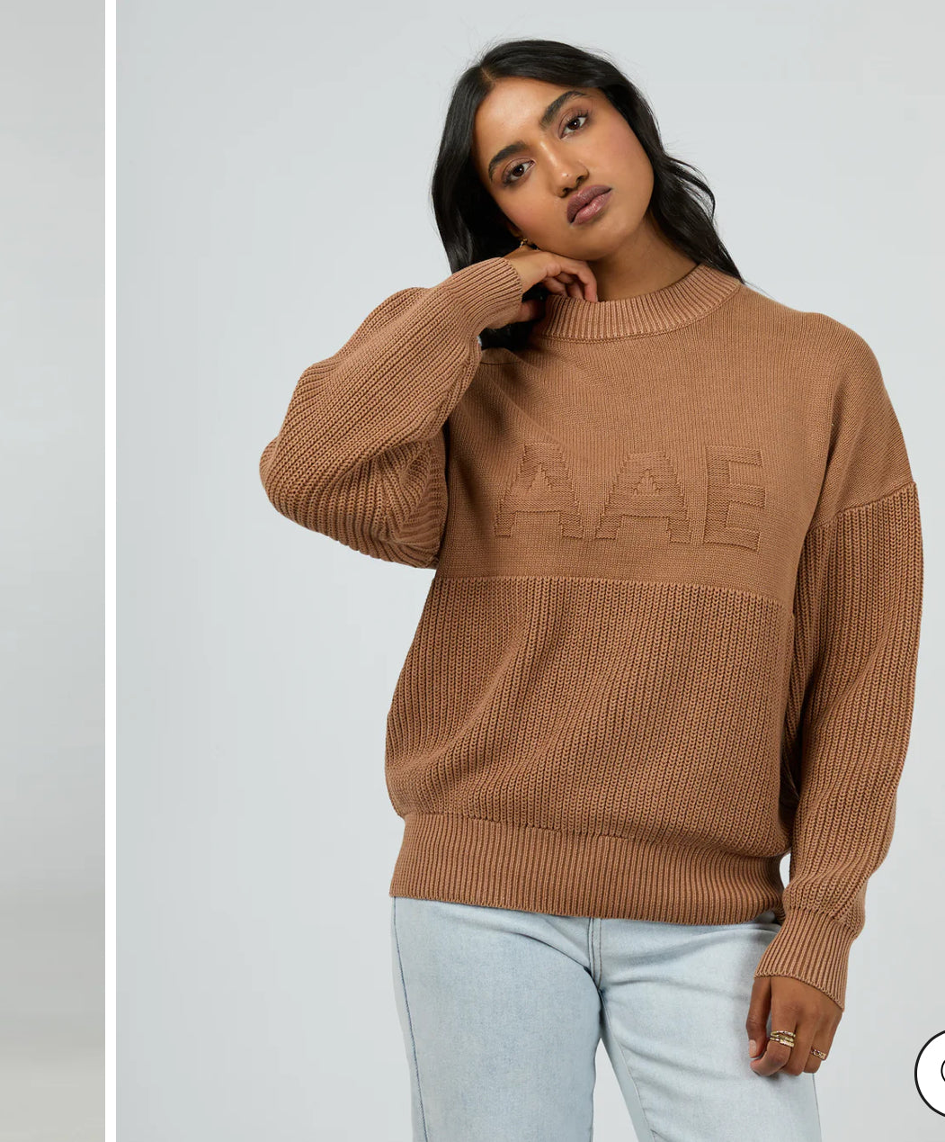 VITAL WASHED KNIT CREW