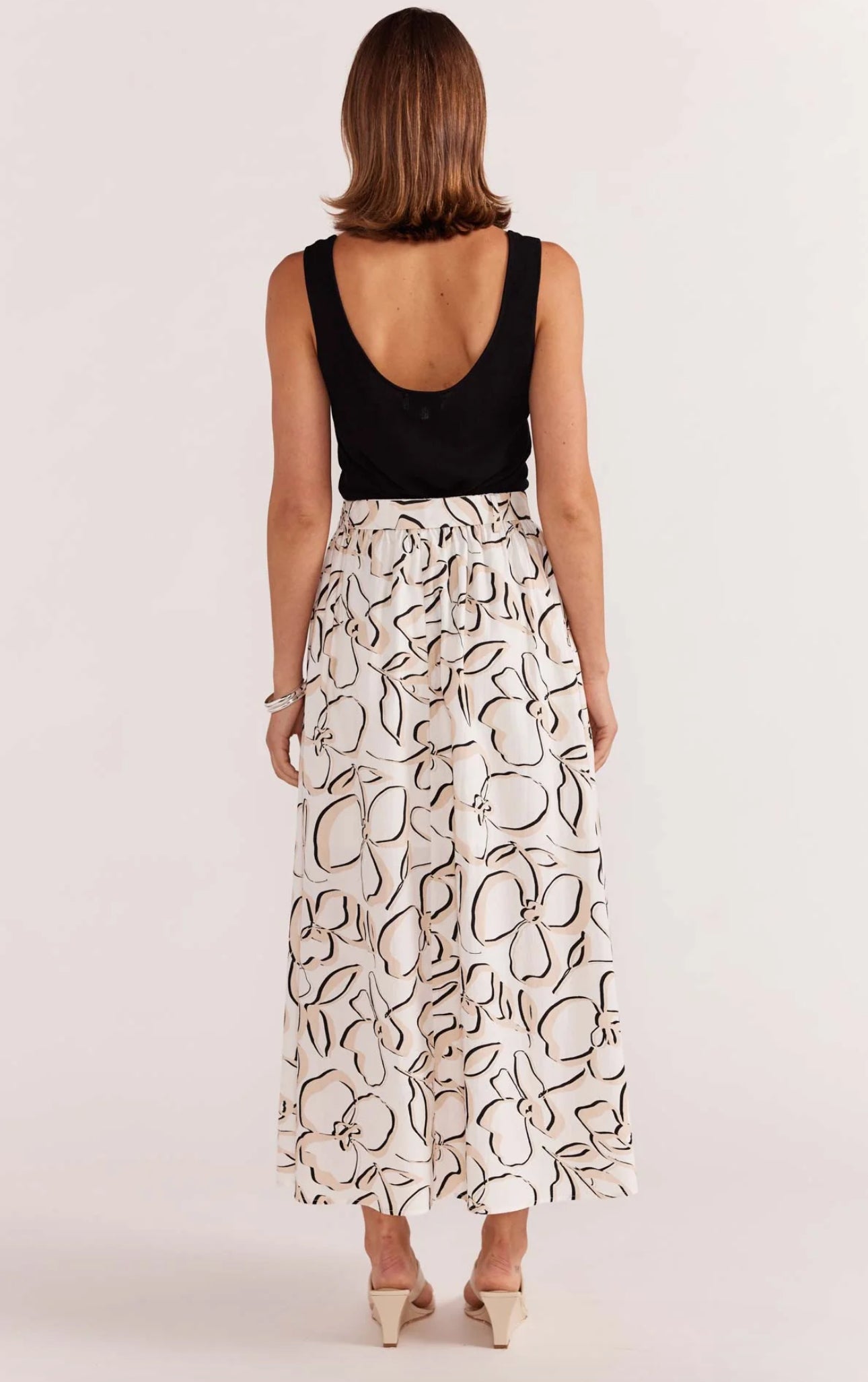 AMINA MIDI SKIRT