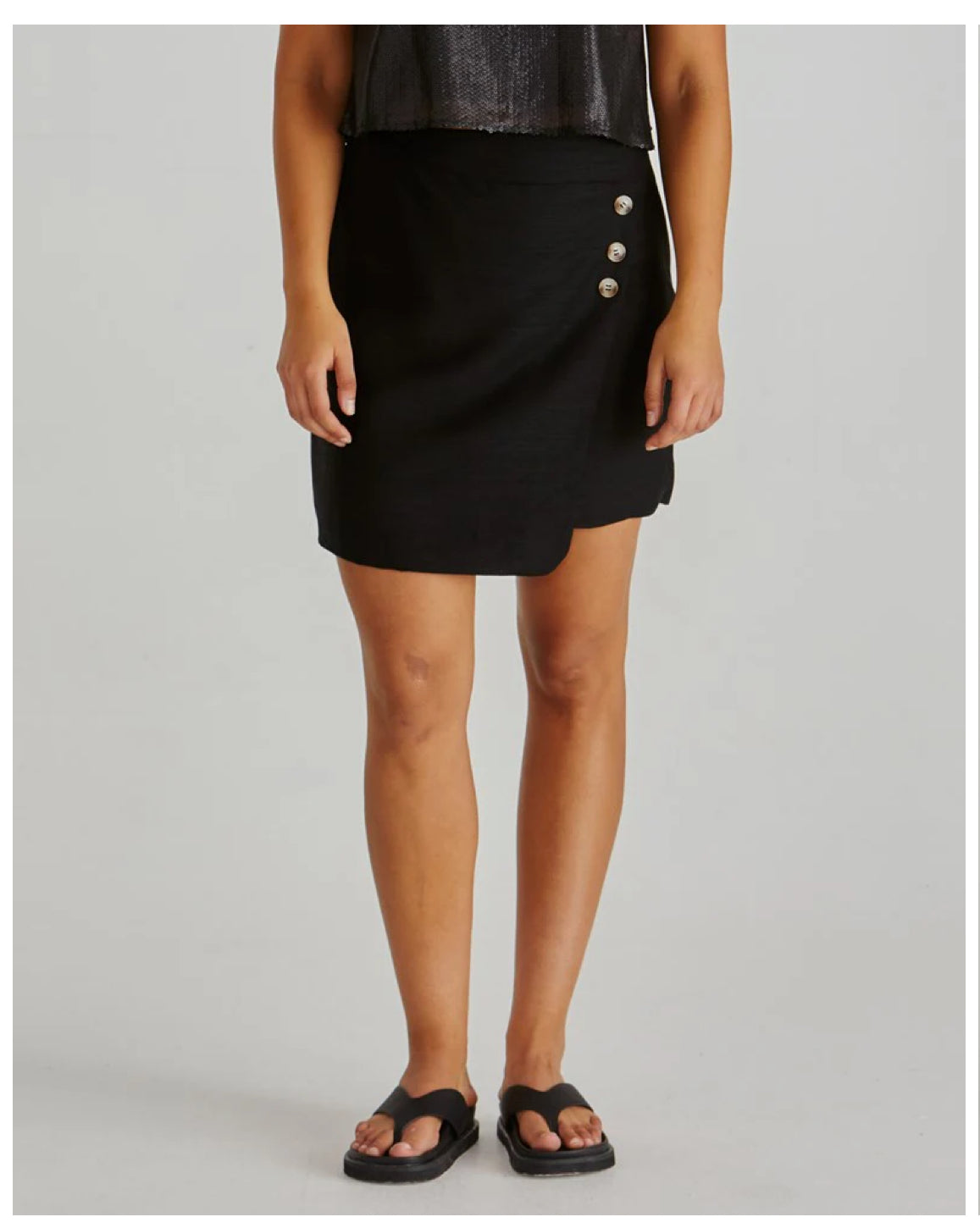 COAST MINI WRAP SKIRT