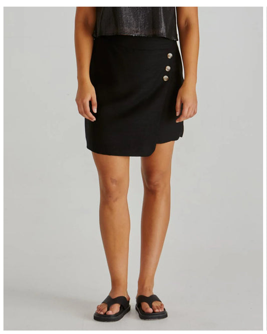 COAST MINI WRAP SKIRT