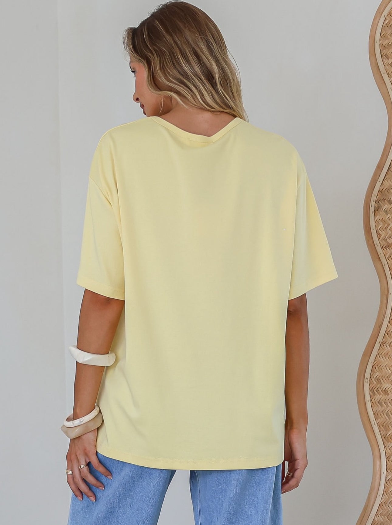 BEST BASIC YELLOW TEE