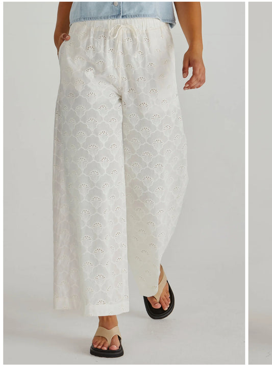 ZIMMY BRODERIE PANT