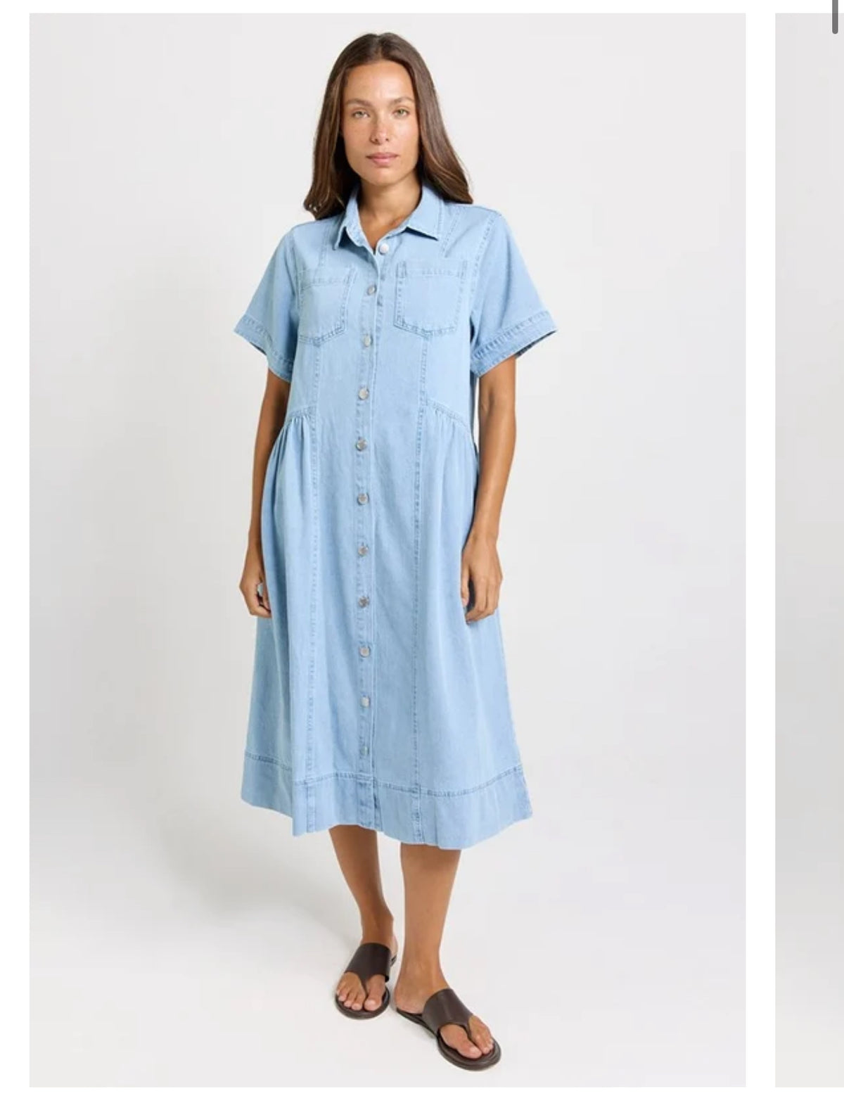 WILLOW DENIM DRESS