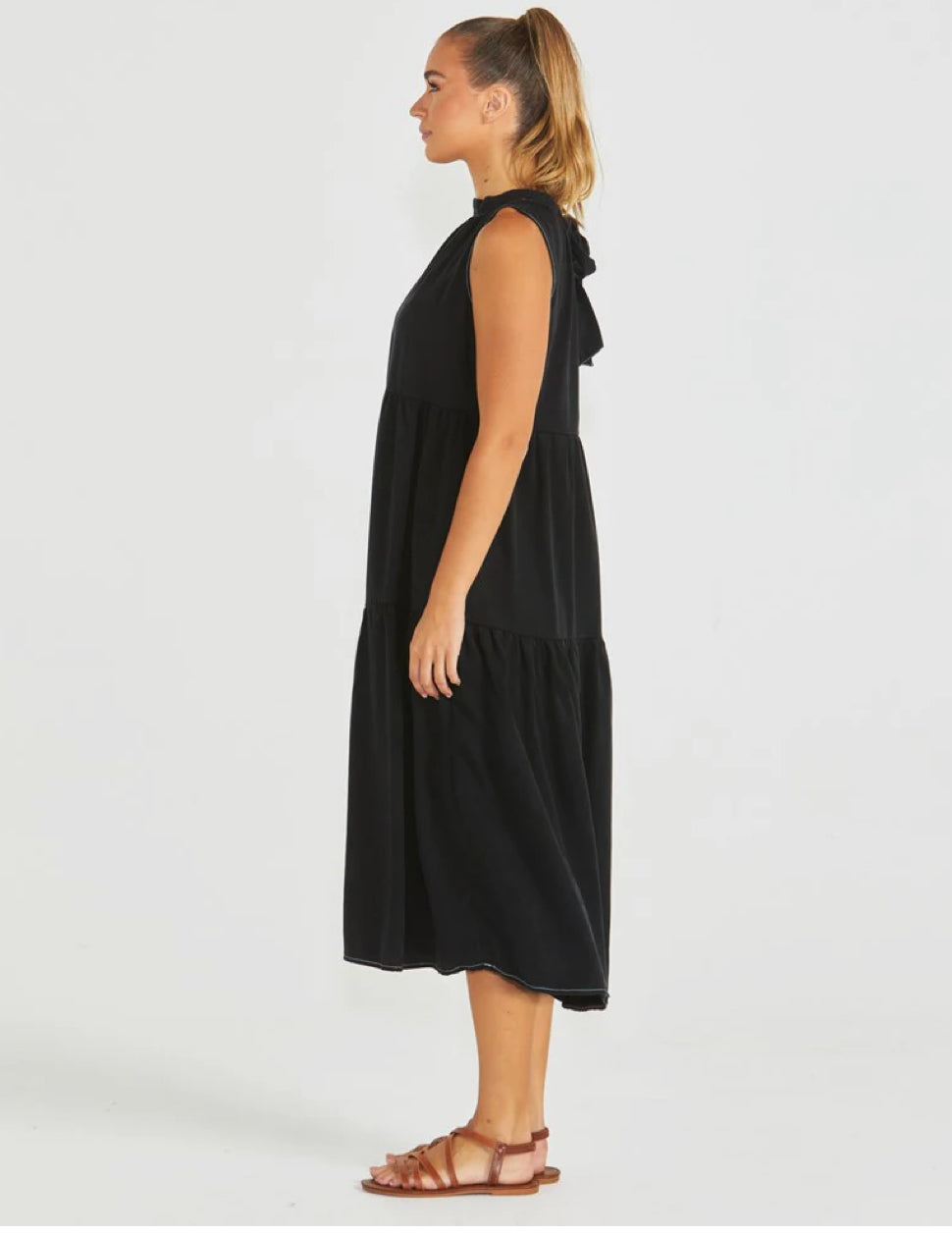 SEVILLE TIERED DRESS