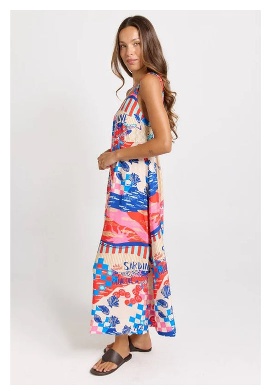SUNSET DRESS MEDITERRANEAN