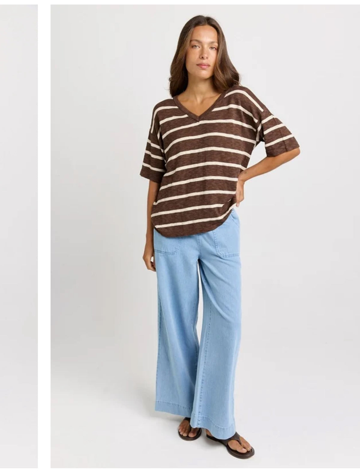 ARIES V NECK SWEATER