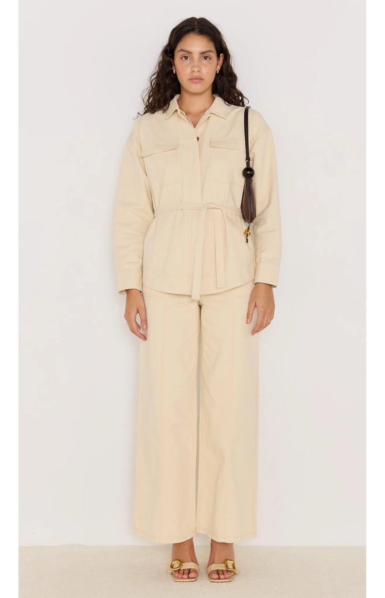 JANE BELTED SHACKET