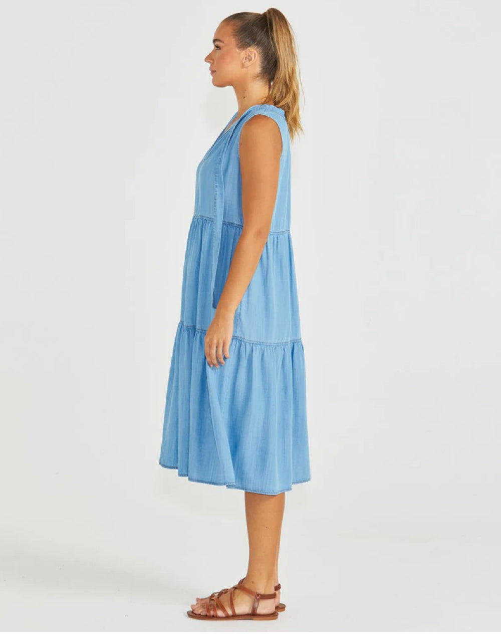 SEVILLE TIERED DRESS