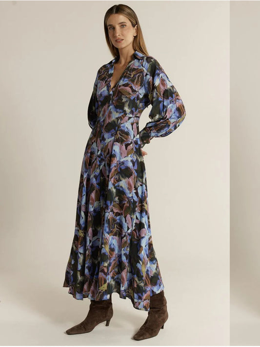 ALIX FIT AND FLARE DRESS