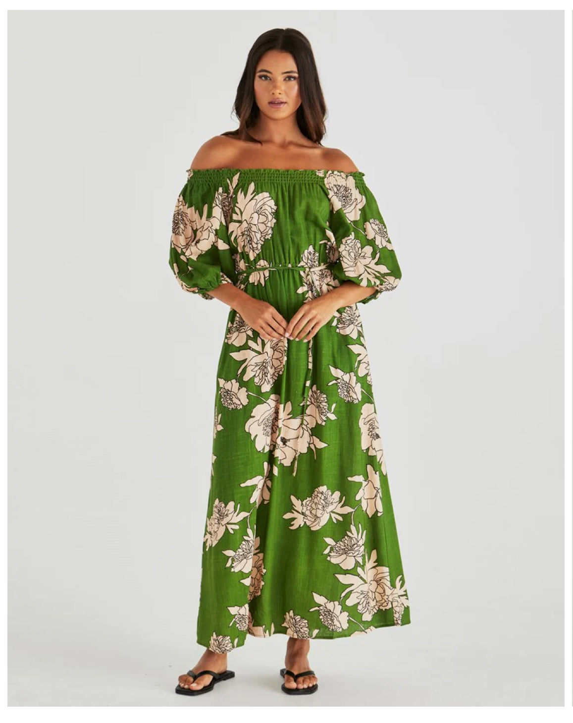 ANTONIE OFF SHOULDER DRESS