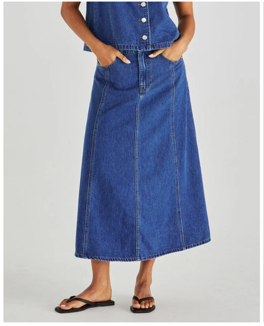 SABINE DENIM SKIRT