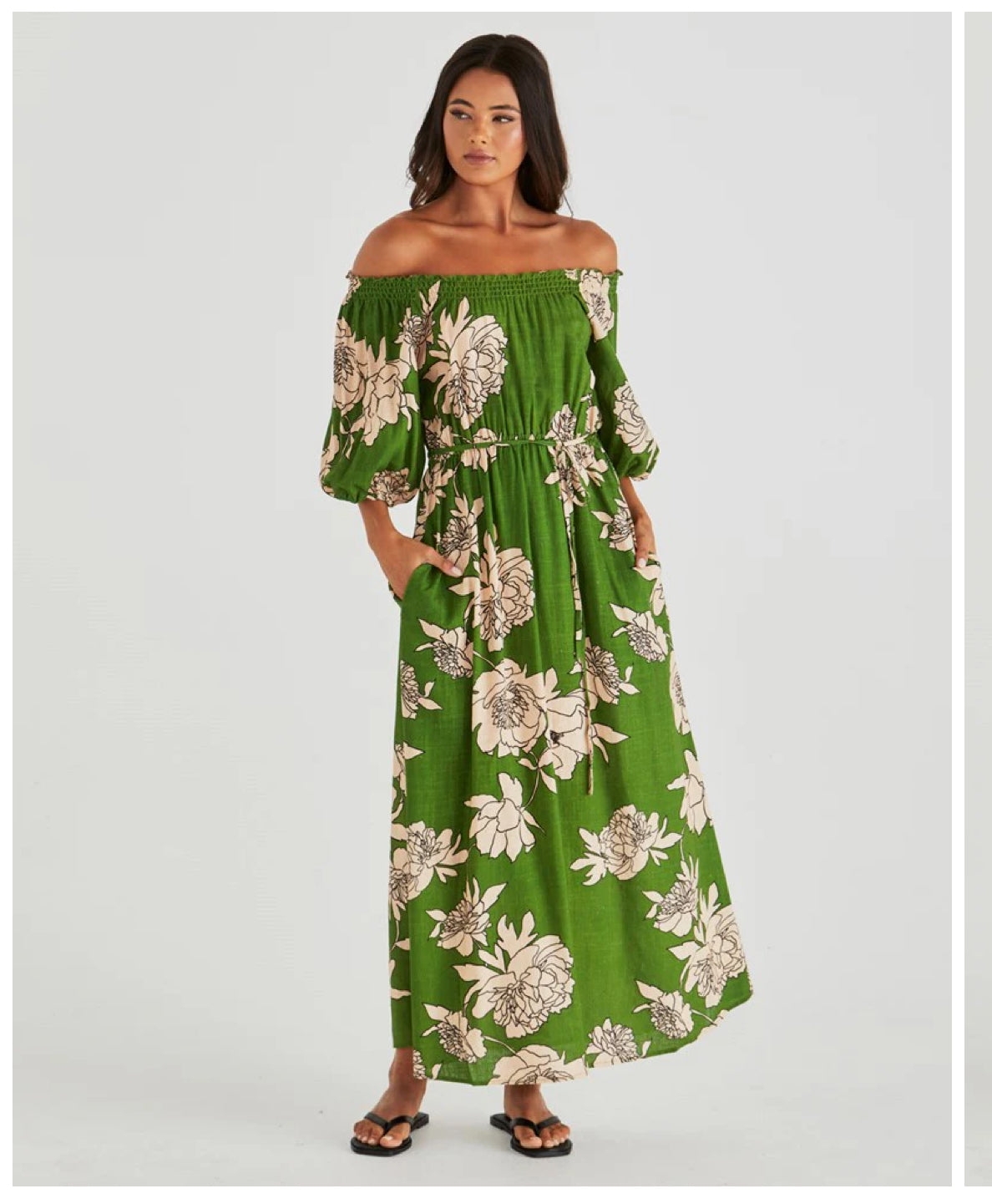 ANTONIE OFF SHOULDER DRESS