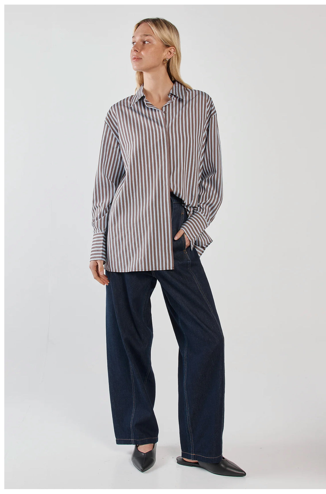 claudia stripe shirt
