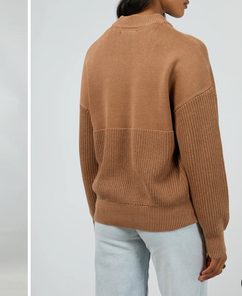 VITAL WASHED KNIT CREW