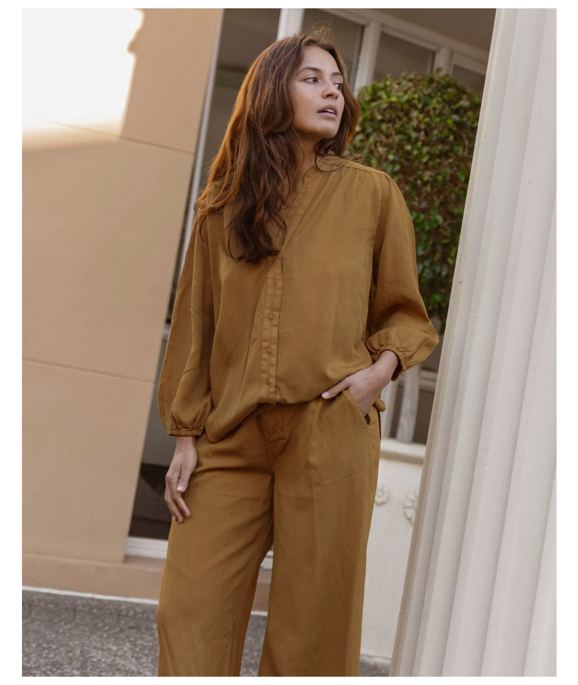 LONDON LYOCELL BLOUSE