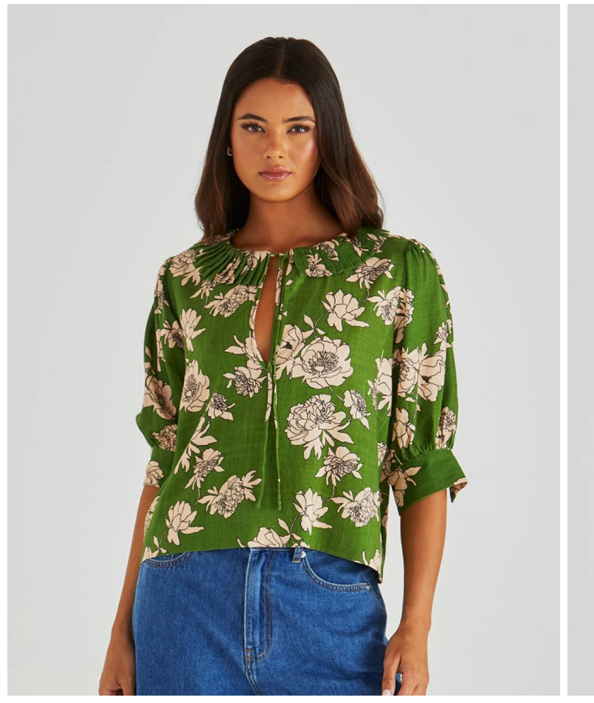 ANTONIE PLEATED BLOUSE