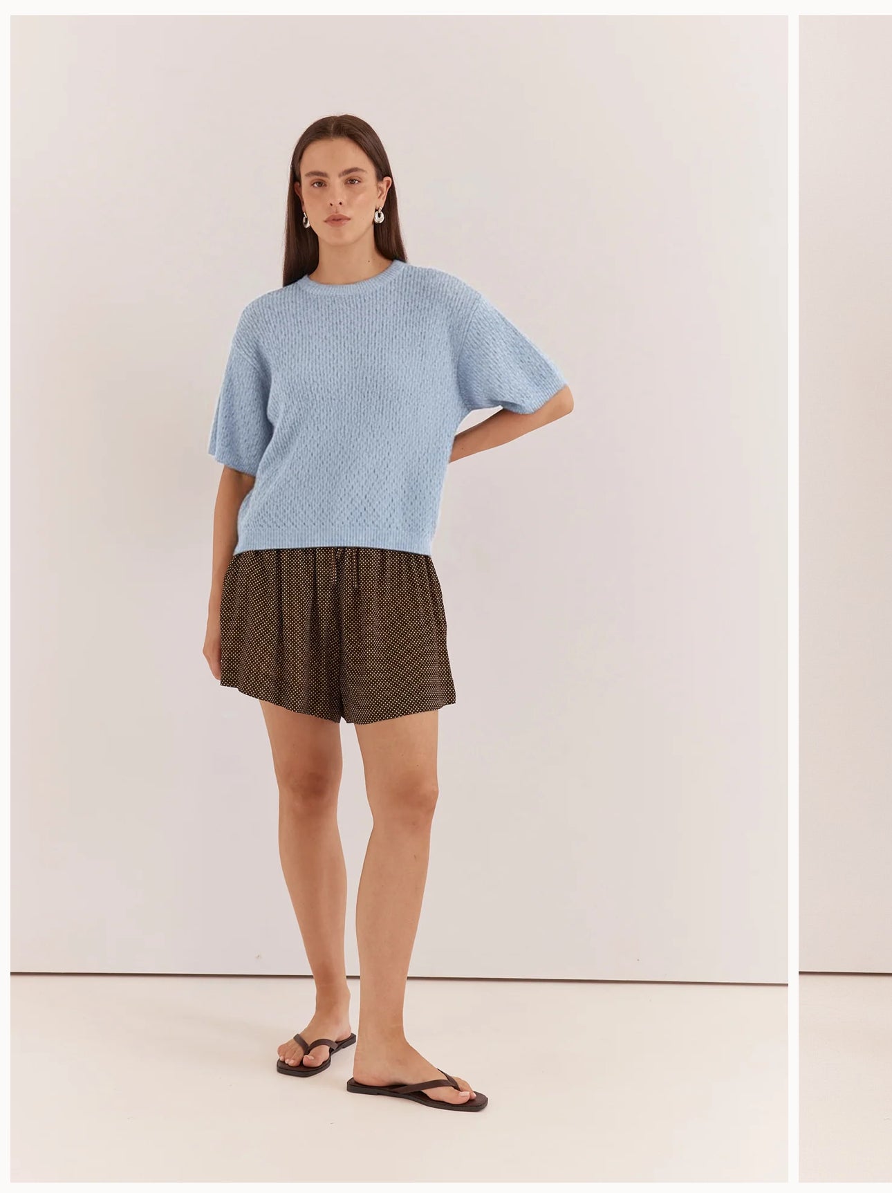 NONI RELAXED KNIT TEE