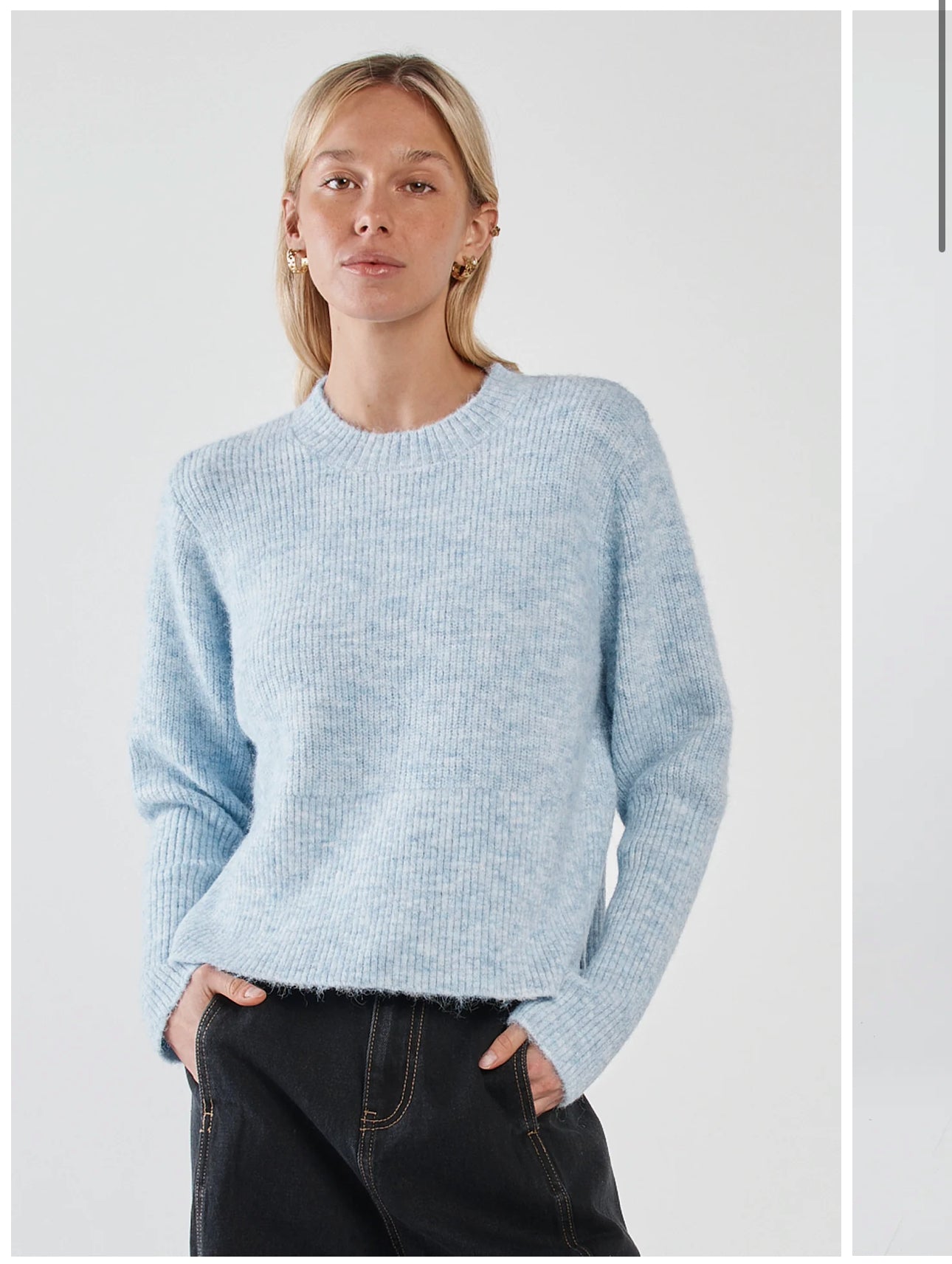 marli boxy rib knit