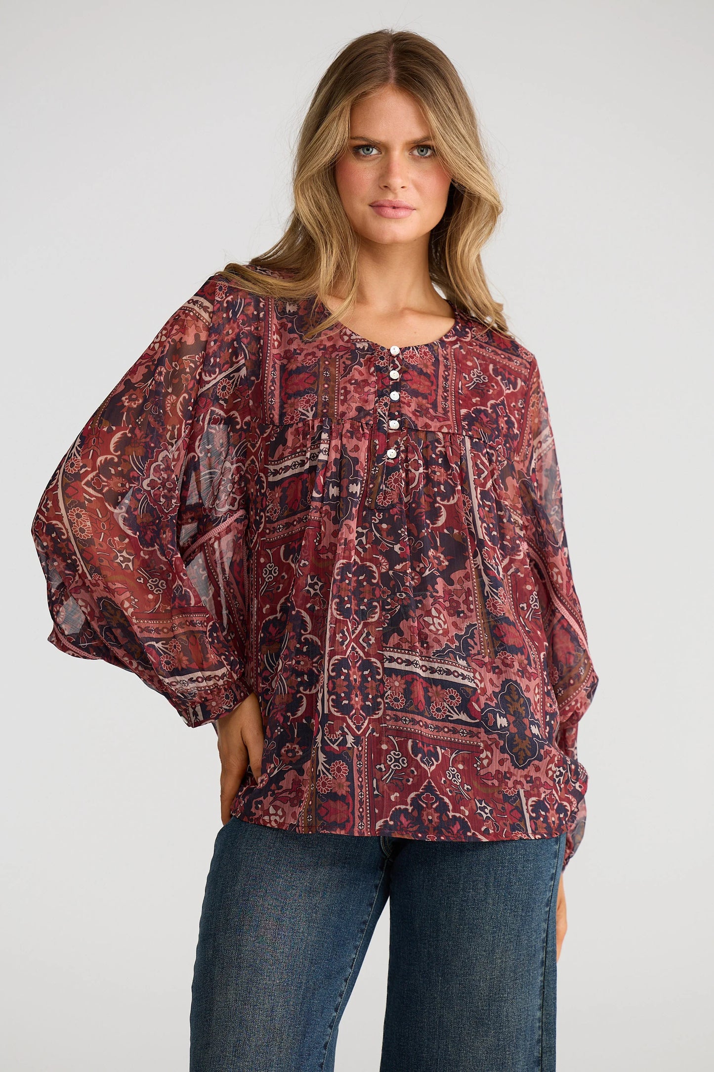 TALIA TOP MYSTIC WEAVE