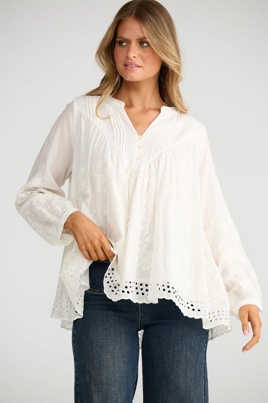 ESTHER TOP WHITE