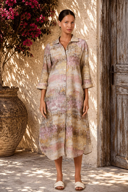 GA417 LINEN DRESS