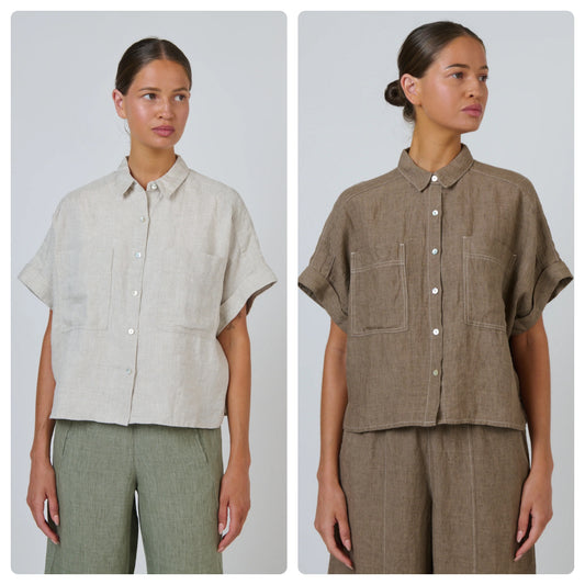 GA723 LINEN TOP