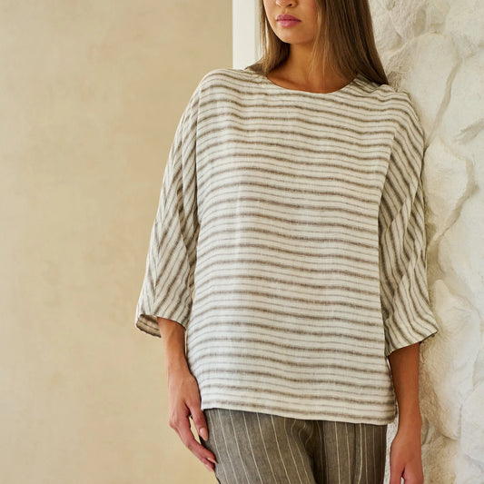 GA730 LINEN TOP