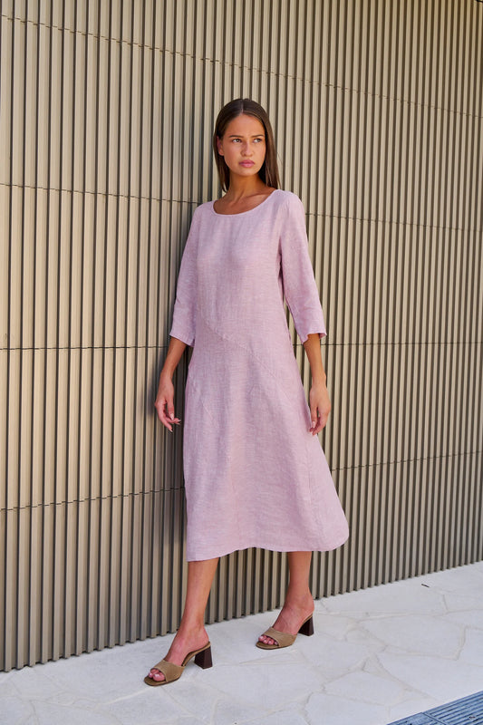 GA682 LINEN DRESS