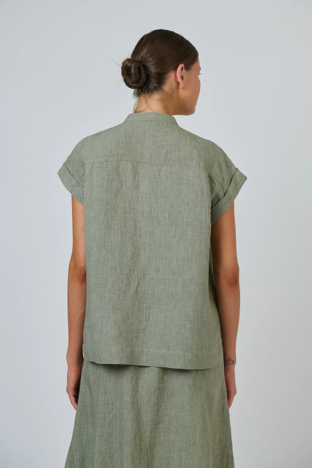 GA734 LINEN TOP