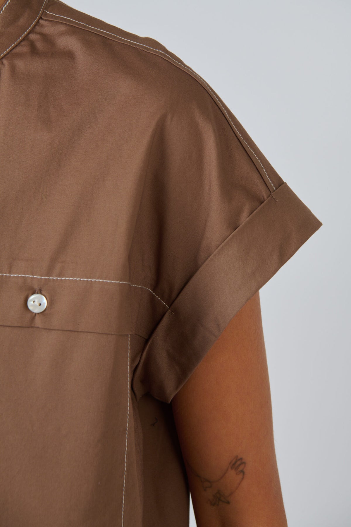 GA734 POPLIN TOP