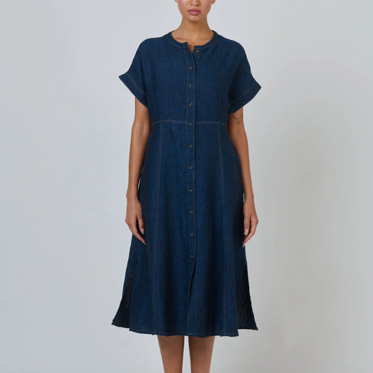 GA612 LINEN DRESS