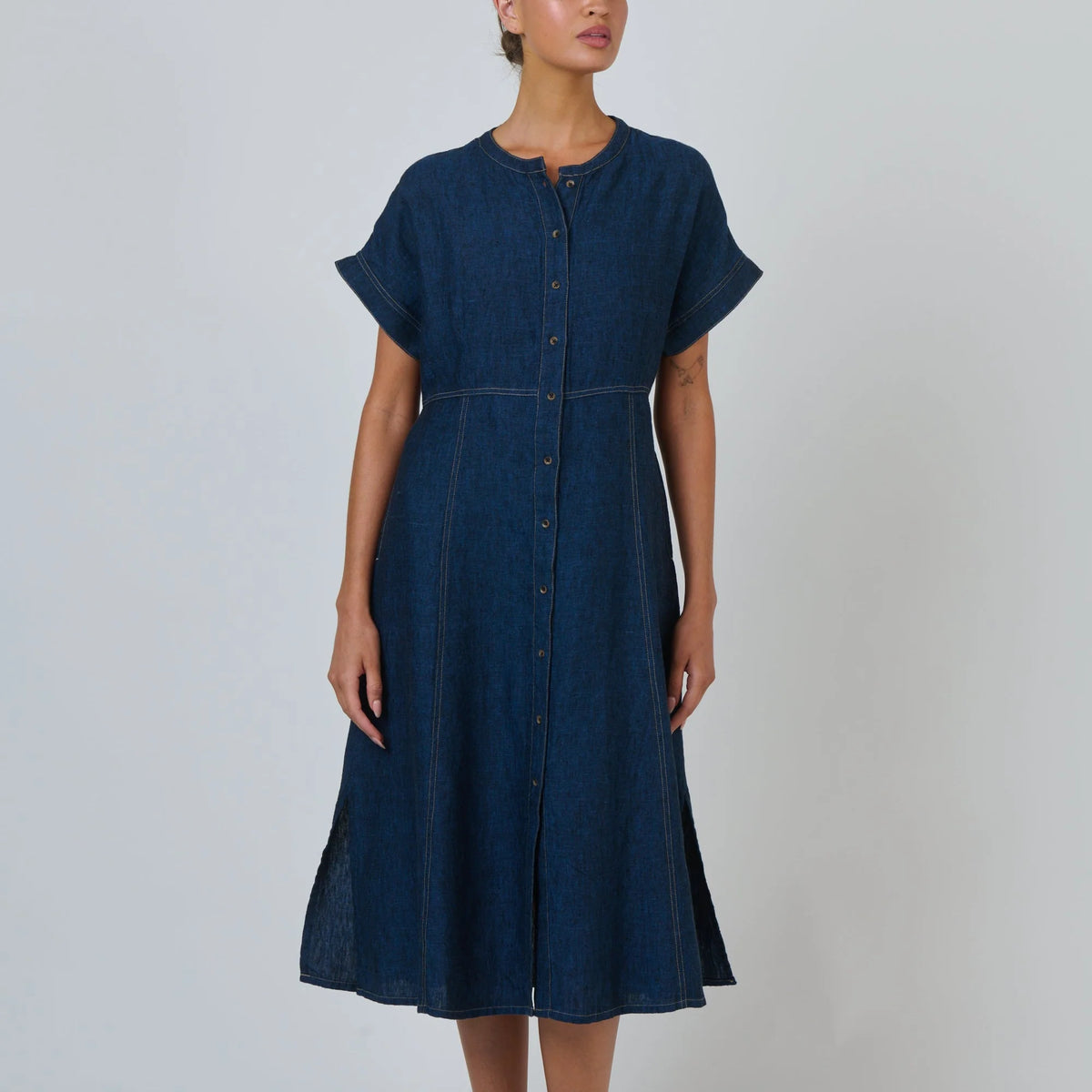 GA612 LINEN DRESS