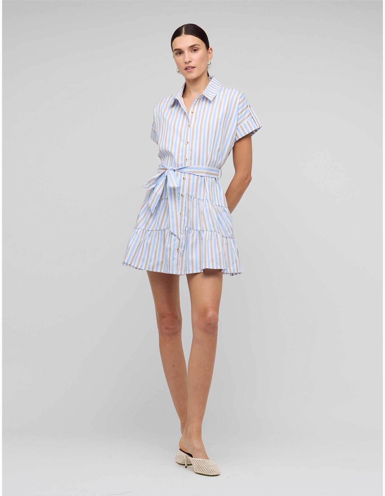 MARCELLA MINI SHIRTDRESS