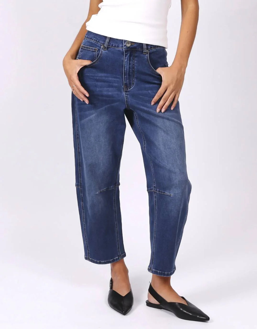 TONI BARREL JEANS