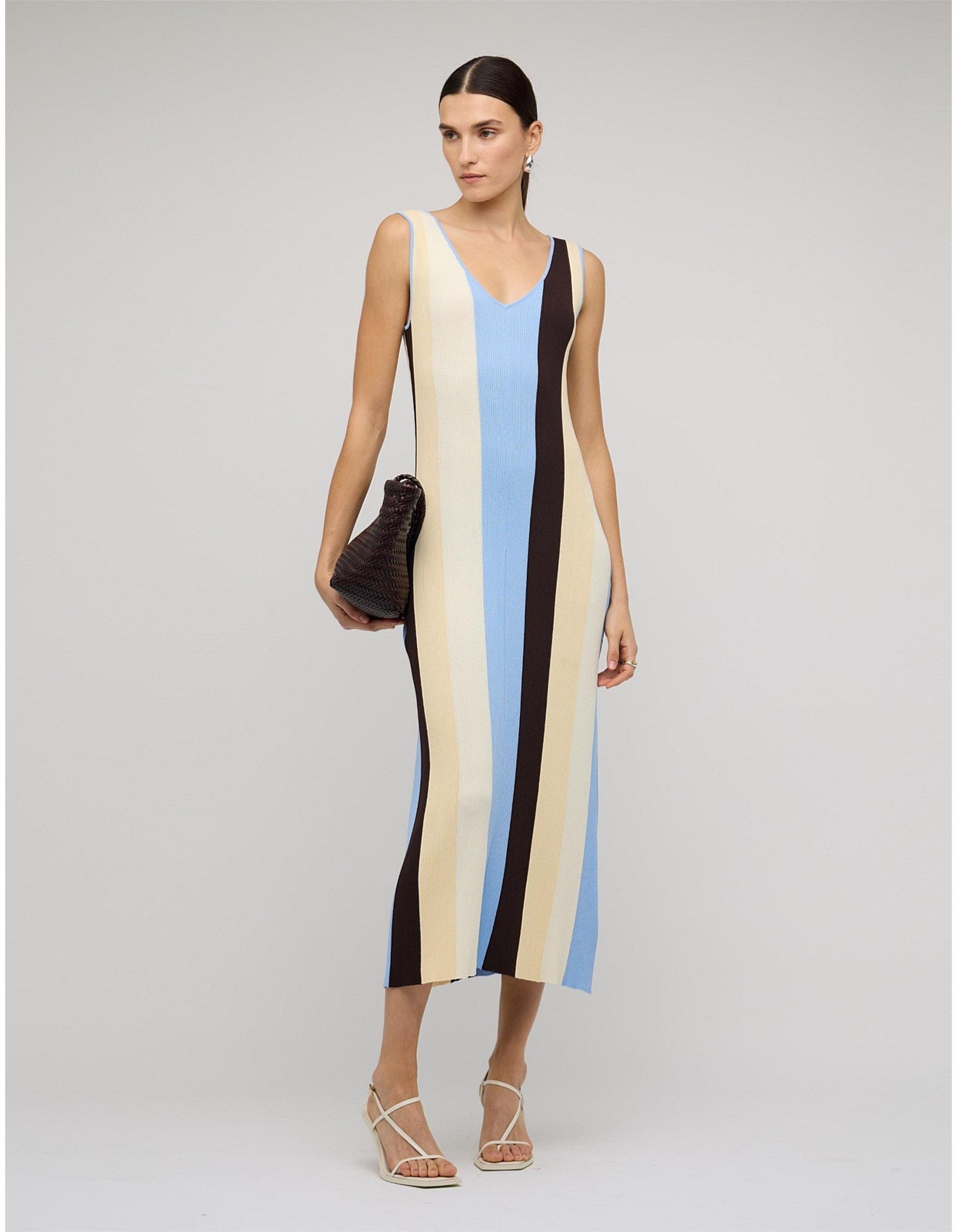 ATLAS STRIPE KNIT DRESS