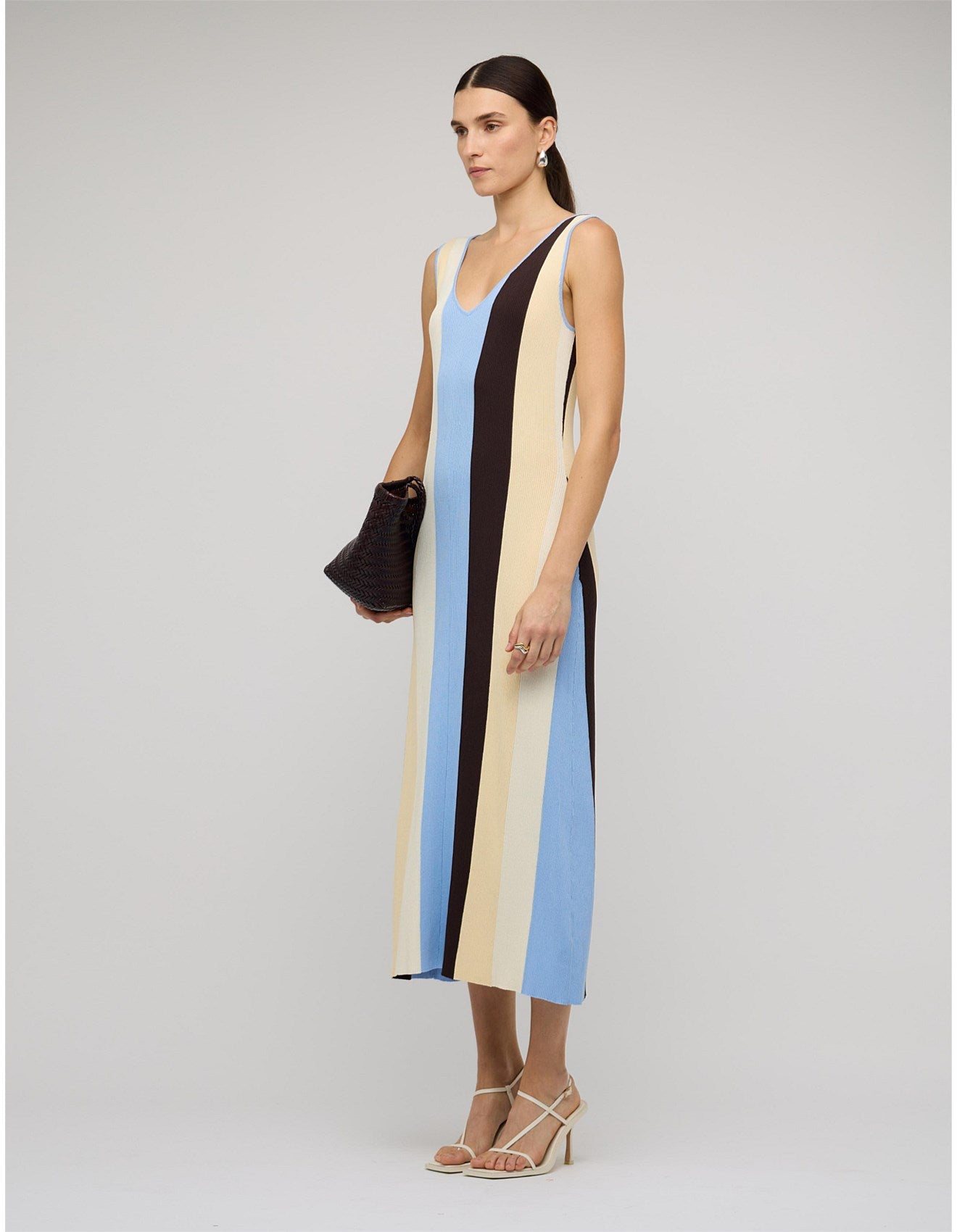 ATLAS STRIPE KNIT DRESS