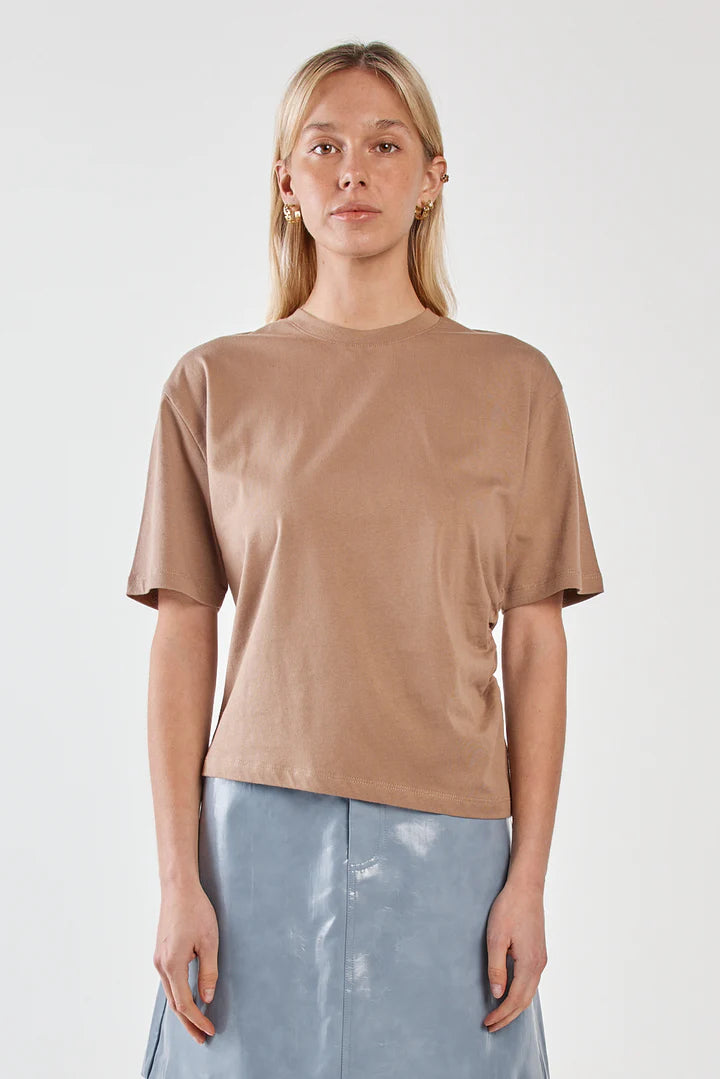 CAMIE GATHERED SEAM TEE