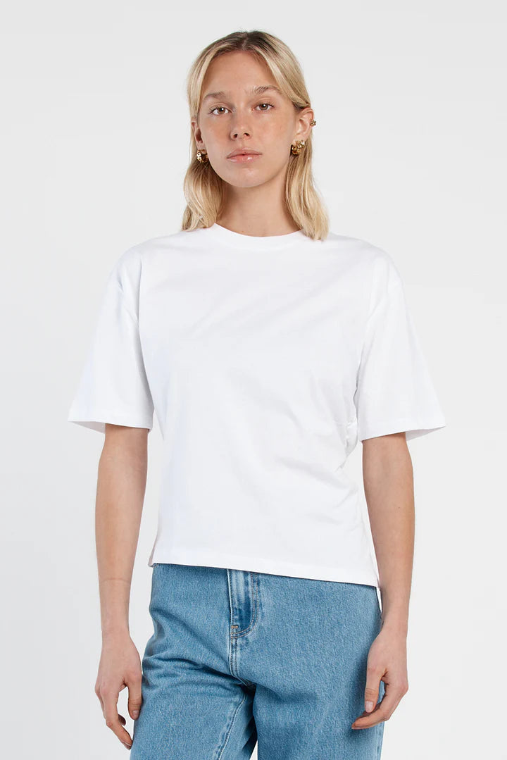 CAMIE GATHERED SEAM TEE