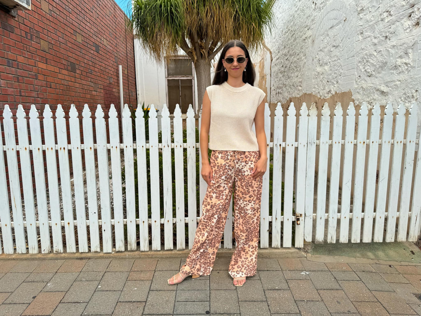 PETRA KNIT TOP white