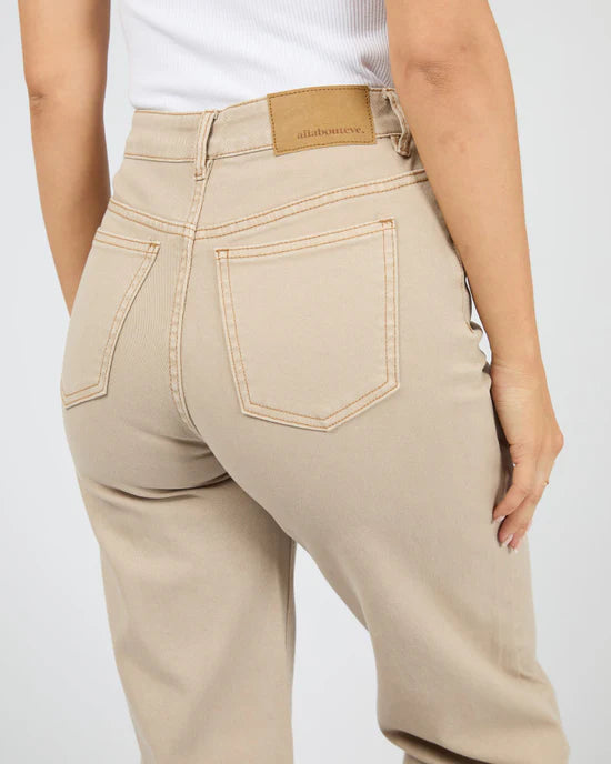JACQUIE WIDE LEG (BEIGE)